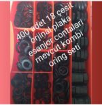 Plaka eşnajör conta seti